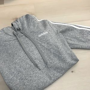 Adidas Women’s Grey Hoodie